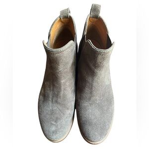 Lucky Brand Benissa Leather Suede Ankle Booties Size 7M